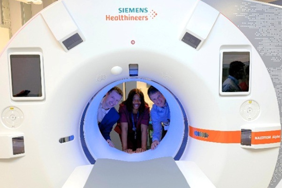 Nottingham University Hospitals NHS Trust installs first laser-guided photon-counting CT system in the UK