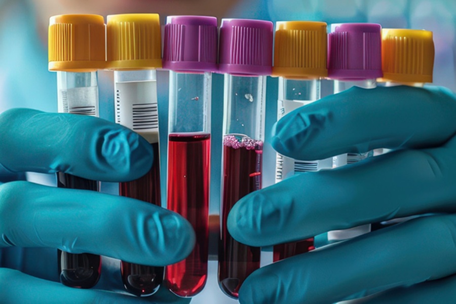 AI-enabled blood test showcased on the UK Pavilion at WHX Dubai 2026