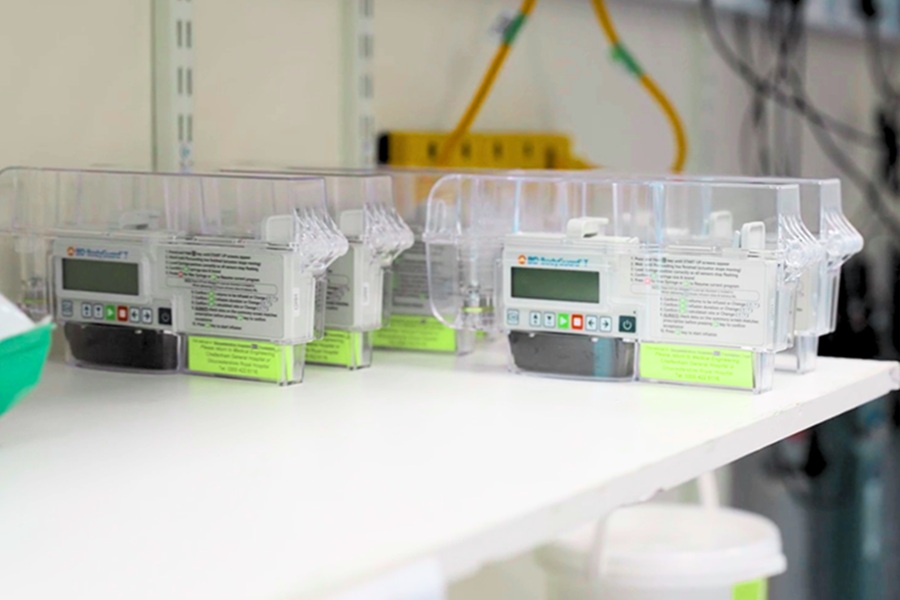 Eliminating syringe pump loss at Gloucestershire Hospitals NHS Foundation Trust